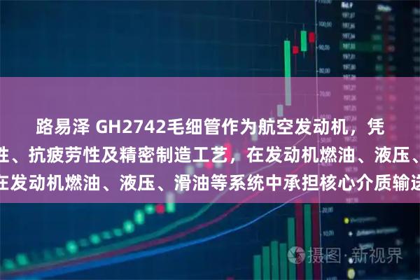 路易泽 GH2742毛细管作为航空发动机，凭借其高温强度、耐腐蚀性、抗疲劳性及精密制造工艺，在发动机燃油、液压、滑油等系统中承担核心介质输送任务