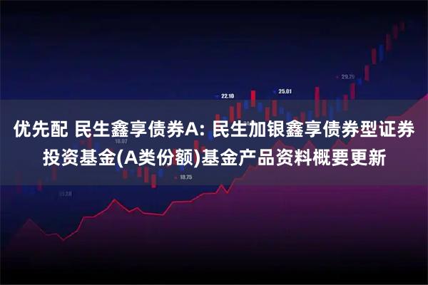 优先配 民生鑫享债券A: 民生加银鑫享债券型证券投资基金(A类份额)基金产品资料概要更新