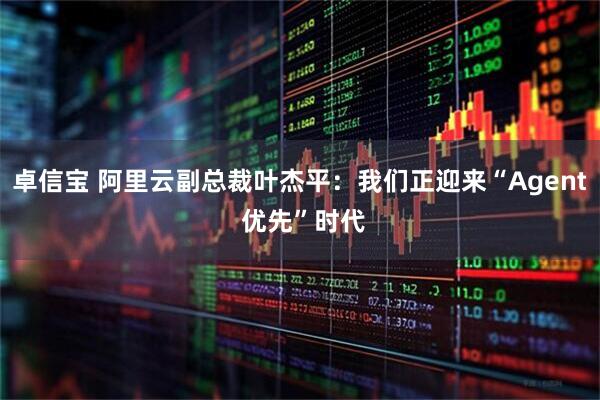 卓信宝 阿里云副总裁叶杰平：我们正迎来“Agent 优先”时代